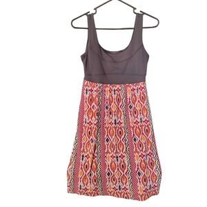 Athleta Tank dress batik print, empire waist - S.            Y109